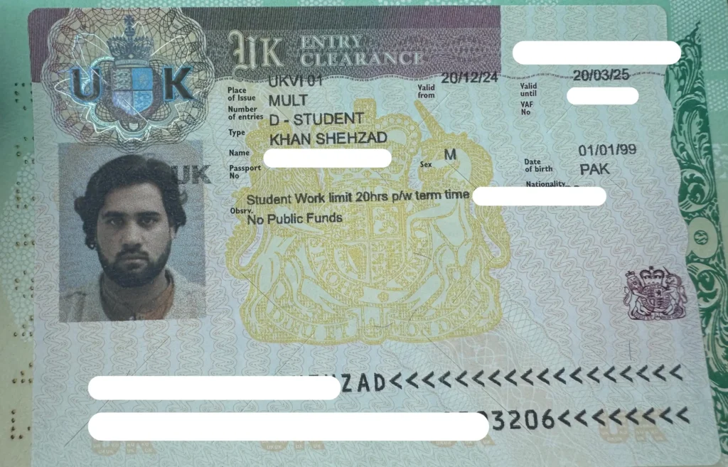 Shehzad Khan Passport
